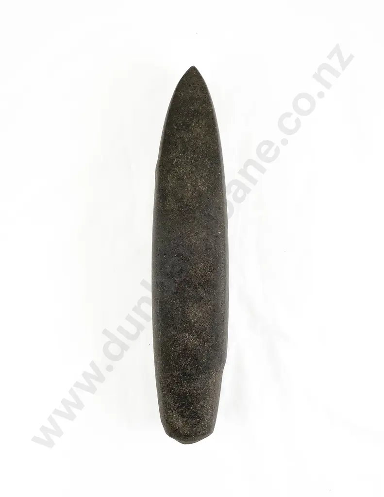Superb Pre-European Tree Felling Toki (Argillite) Image 1++