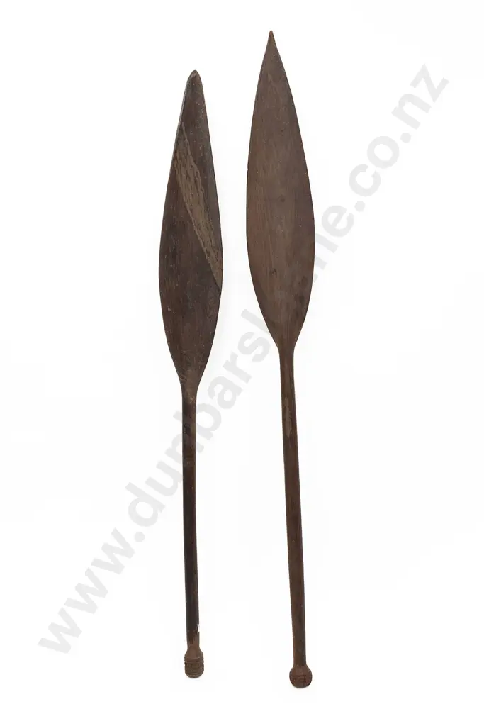Two Hoe (Canoe Paddles) Image 1++