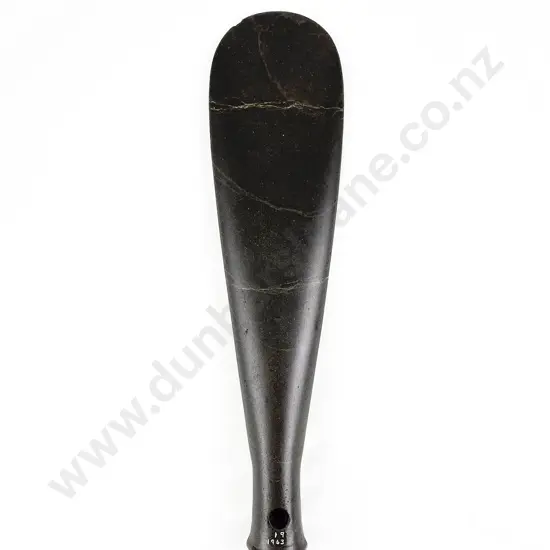 A Large Patu Onewa (Stone Hand Club)
