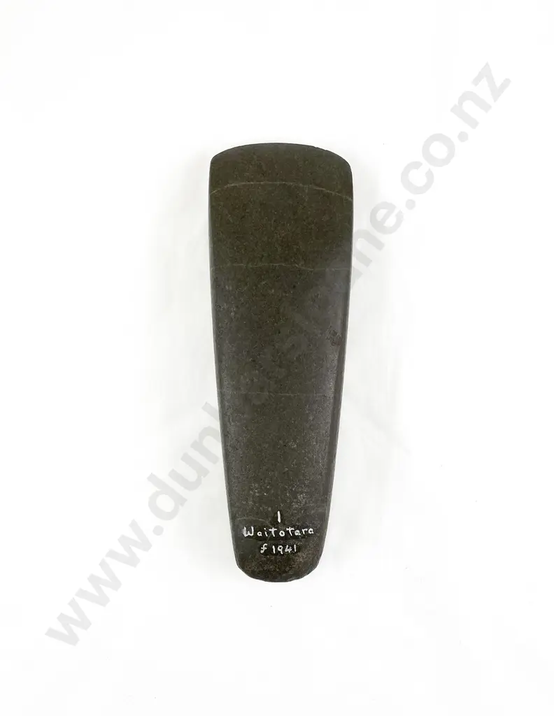 Pre-European Toki (Argillite) Image 1++
