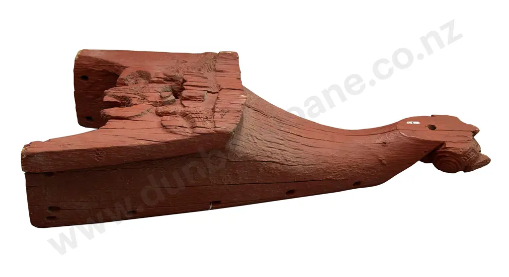 A 19th Century Tauihu (Canoe Prow) Image 1++