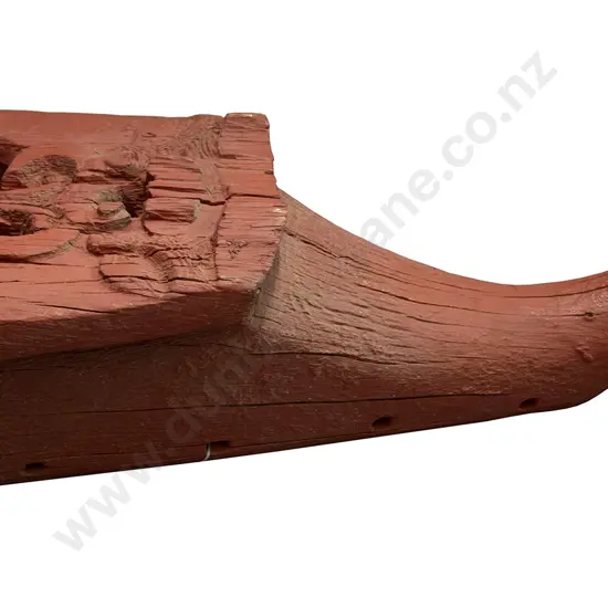 A 19th Century Tauihu (Canoe Prow)
