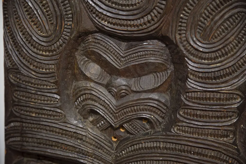 Tene Waitere Ngāti Tarawahi Poupou Image 1++