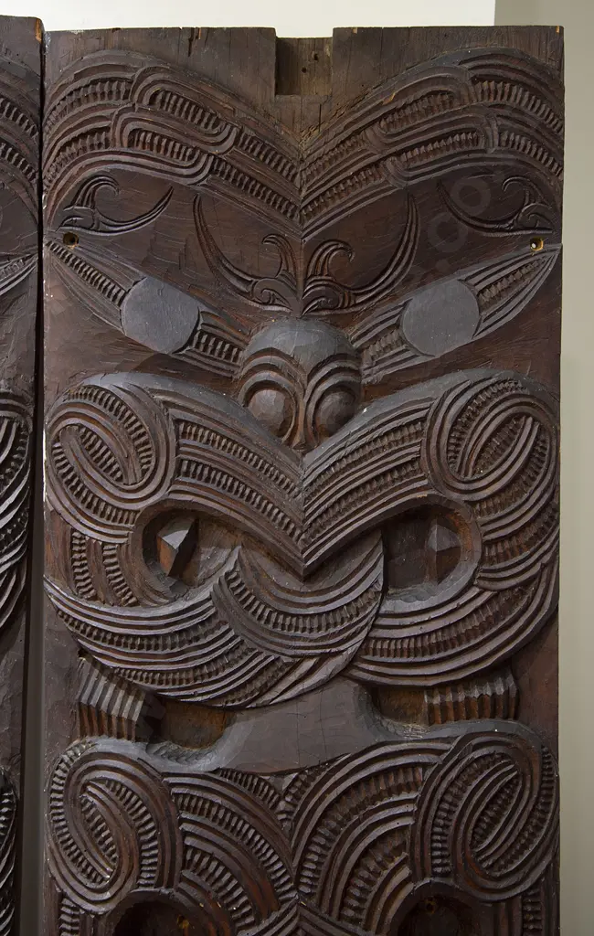 Tene Waitere Ngāti Tarawahi Poupou Image 1++