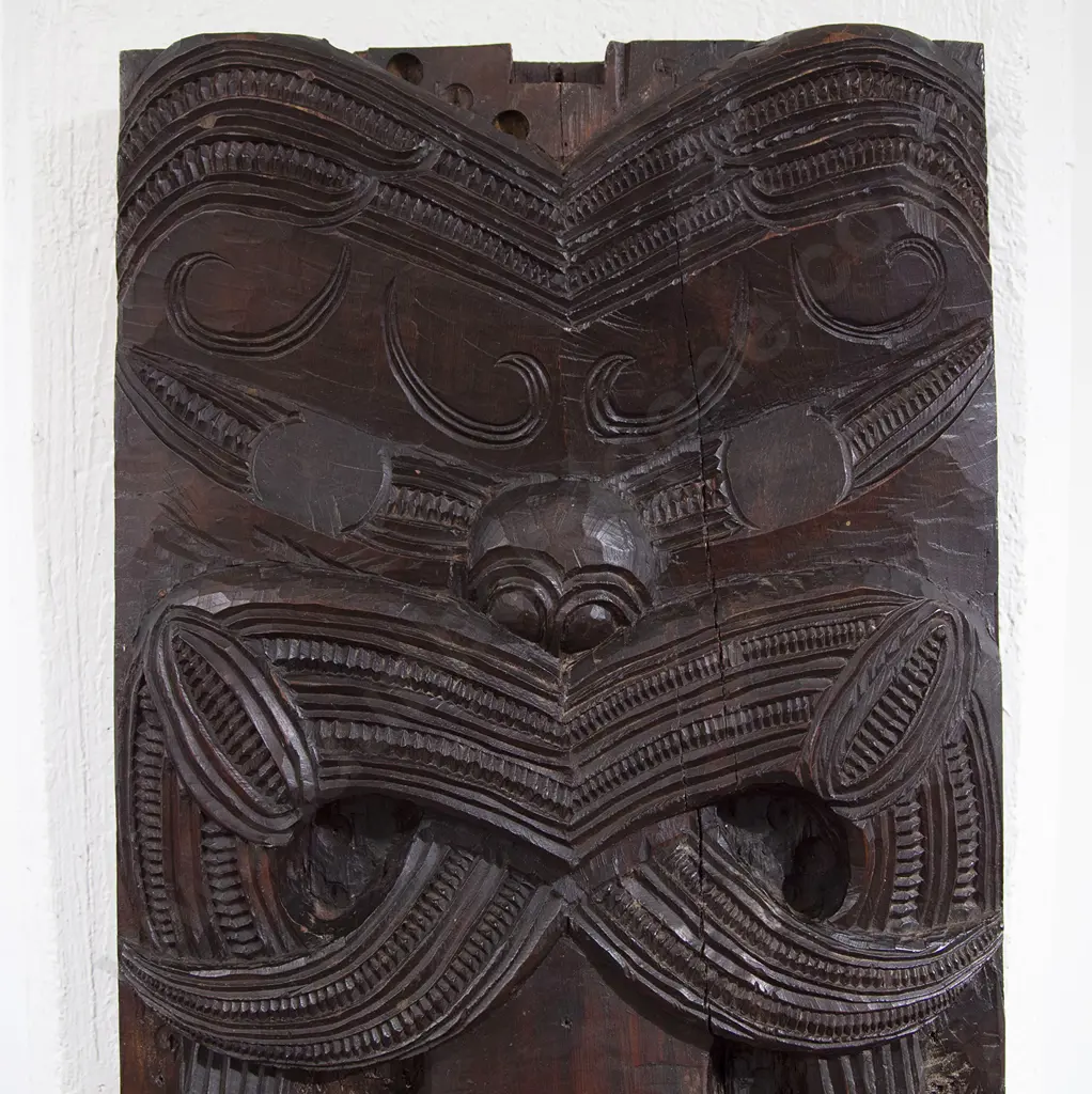 Tene Waitere Ngāti Tarawahi Poupou Image 1++