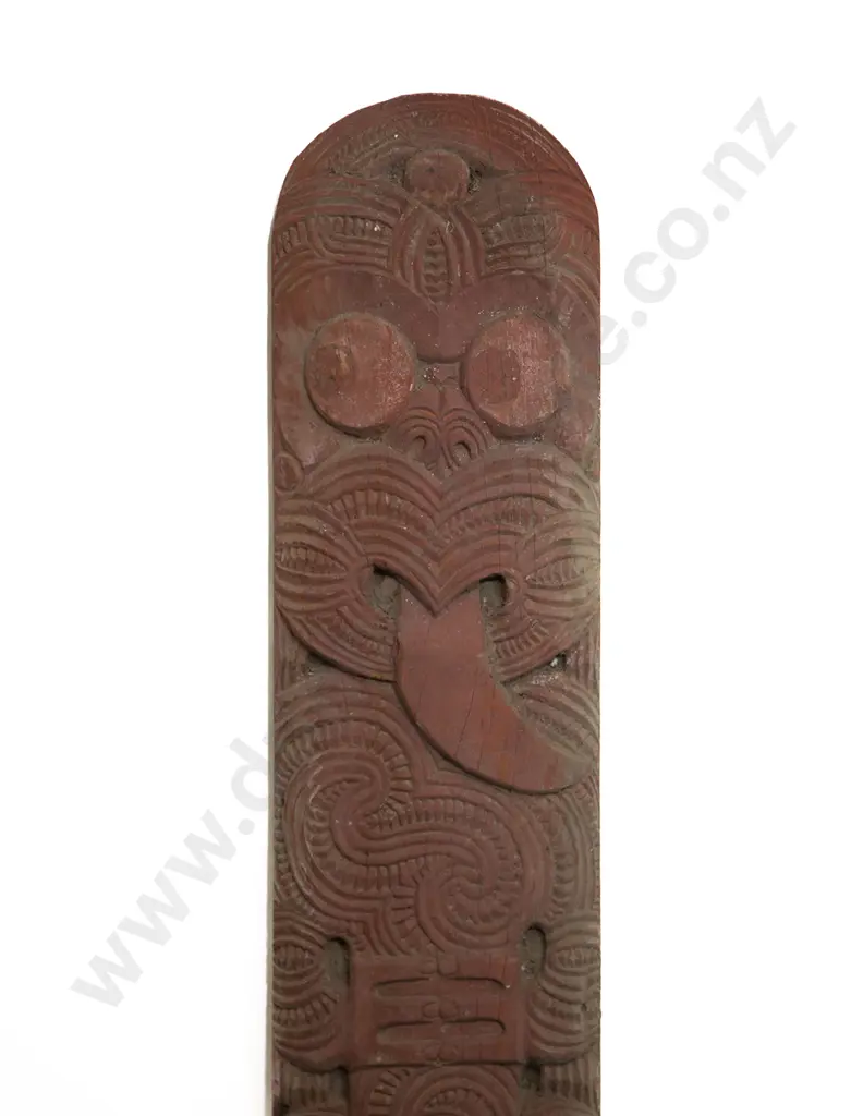 Tene Waitere Ngāti Tarawahi Carved Pair Of Amo Image 1++