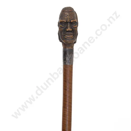 A 19th Century Maori Bust Tokotoko