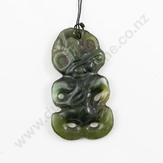 A Good Tangiwai (Bowenite) Hei Tiki