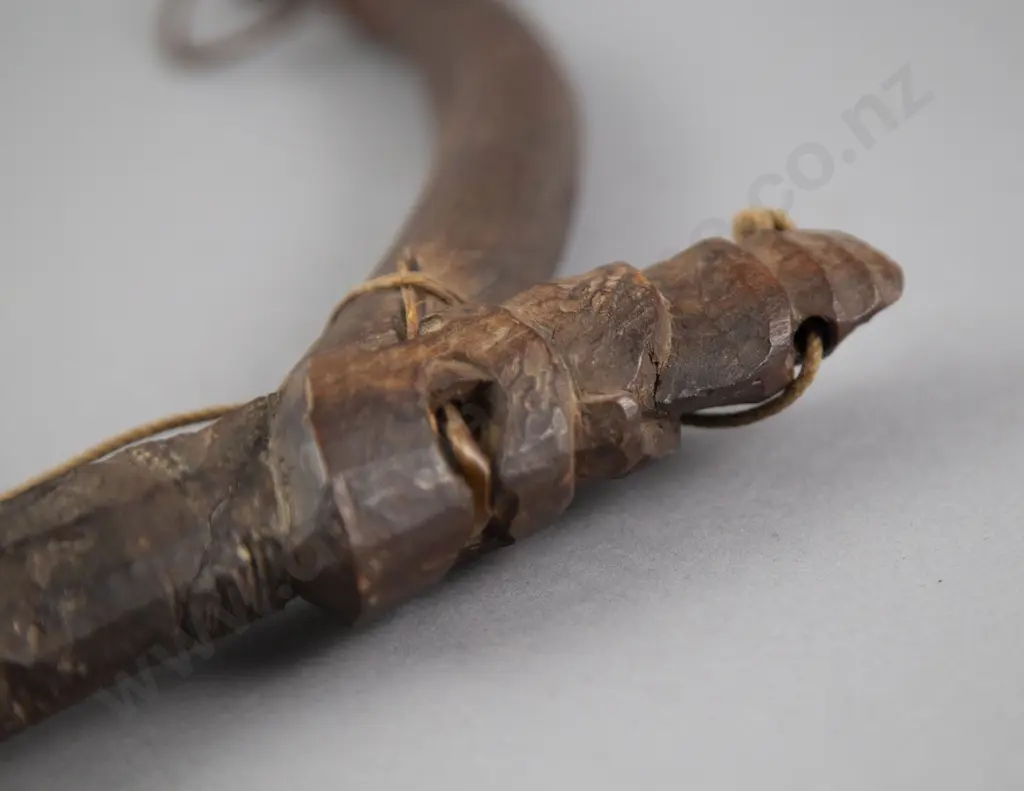 A 19th Century Mutu Kaka (Maori Bird Snare Perch) Image 1++