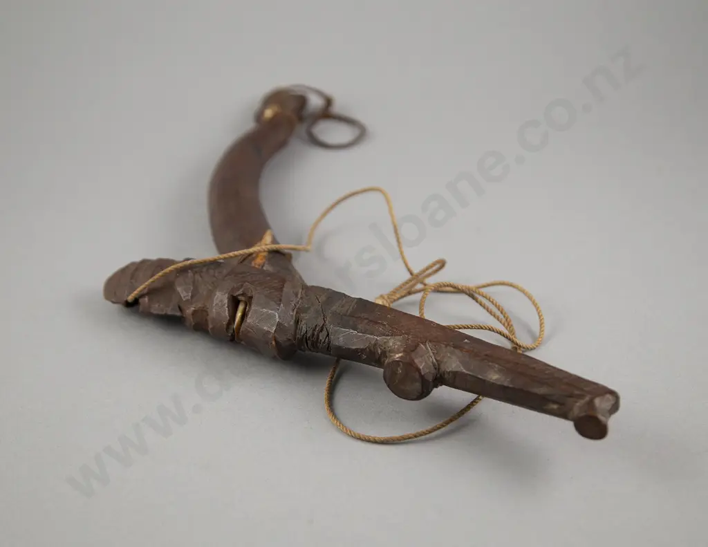 A 19th Century Mutu Kaka (Maori Bird Snare Perch) Image 1++