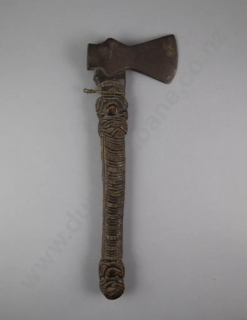A 19th Century Patiti (Maori Hand Axe) Image 1++