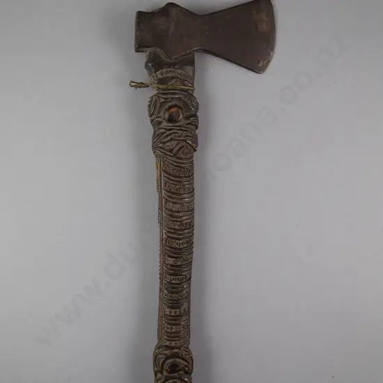 A 19th Century Patiti (Maori Hand Axe)
