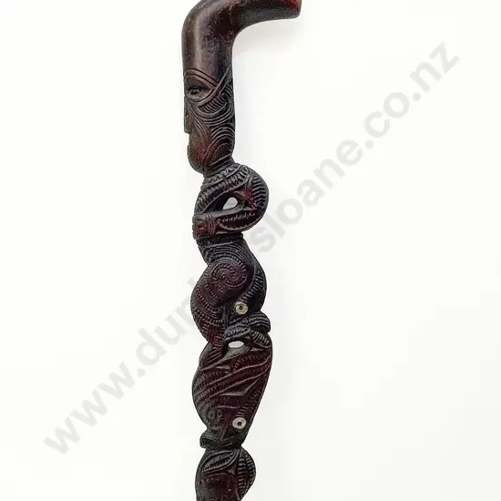 An Early 20th Century Tokotoko Carved In The Manner Of Jacob Heberley (1849 - 1906)