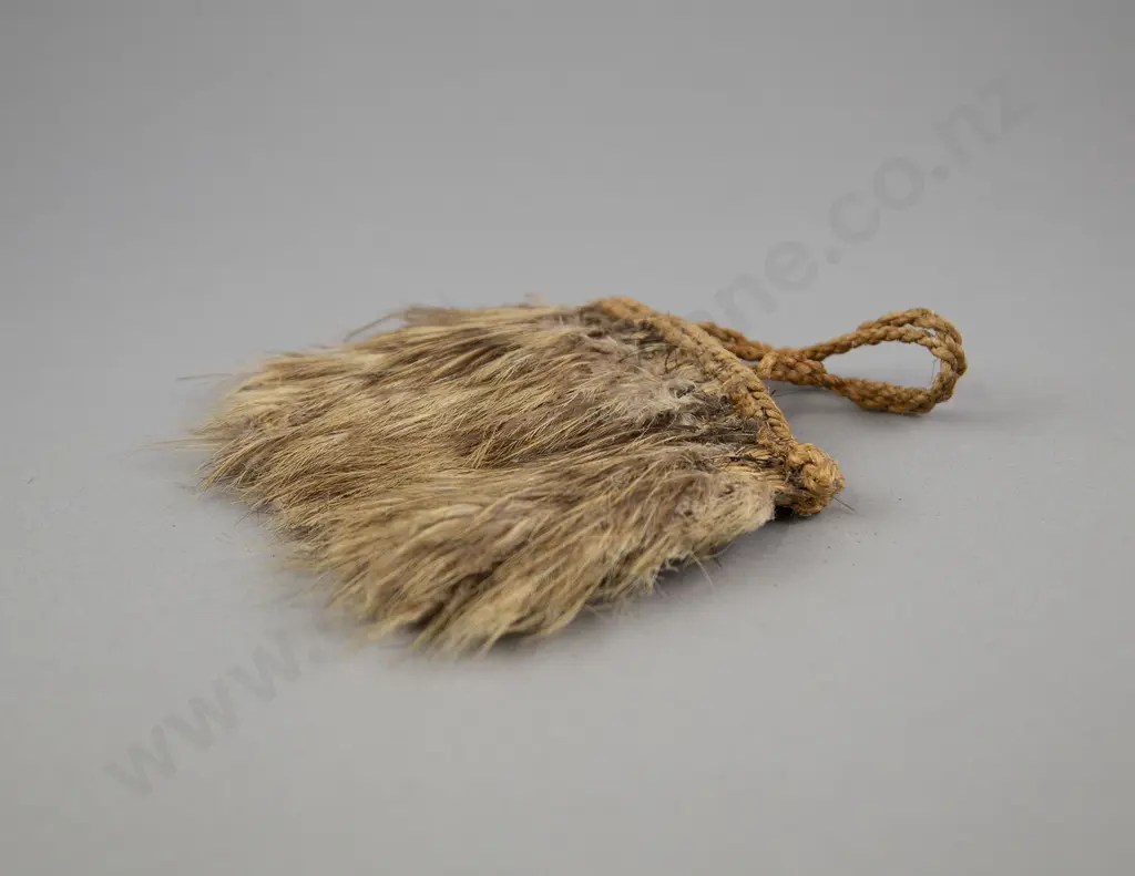 A 19th Century Kiwi Feather Kete Image 1++