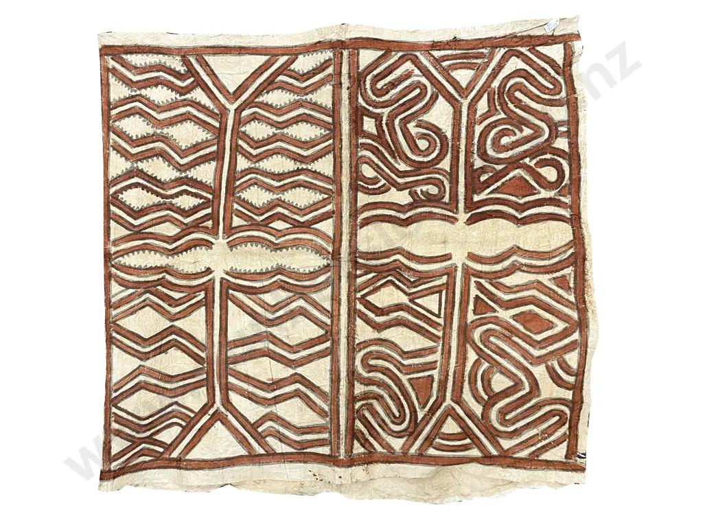 Papua New Guinea Oro Province Tapa Cloth Image 1++