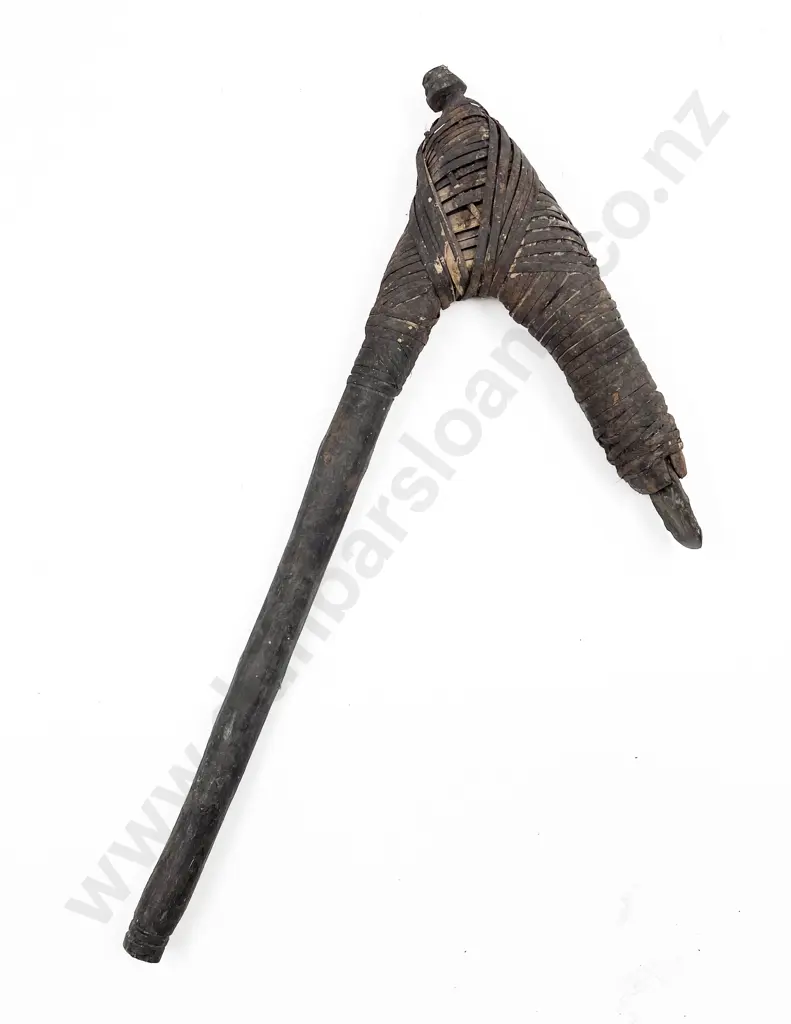 Hafted Adze From Papua New Guinea Image 1++