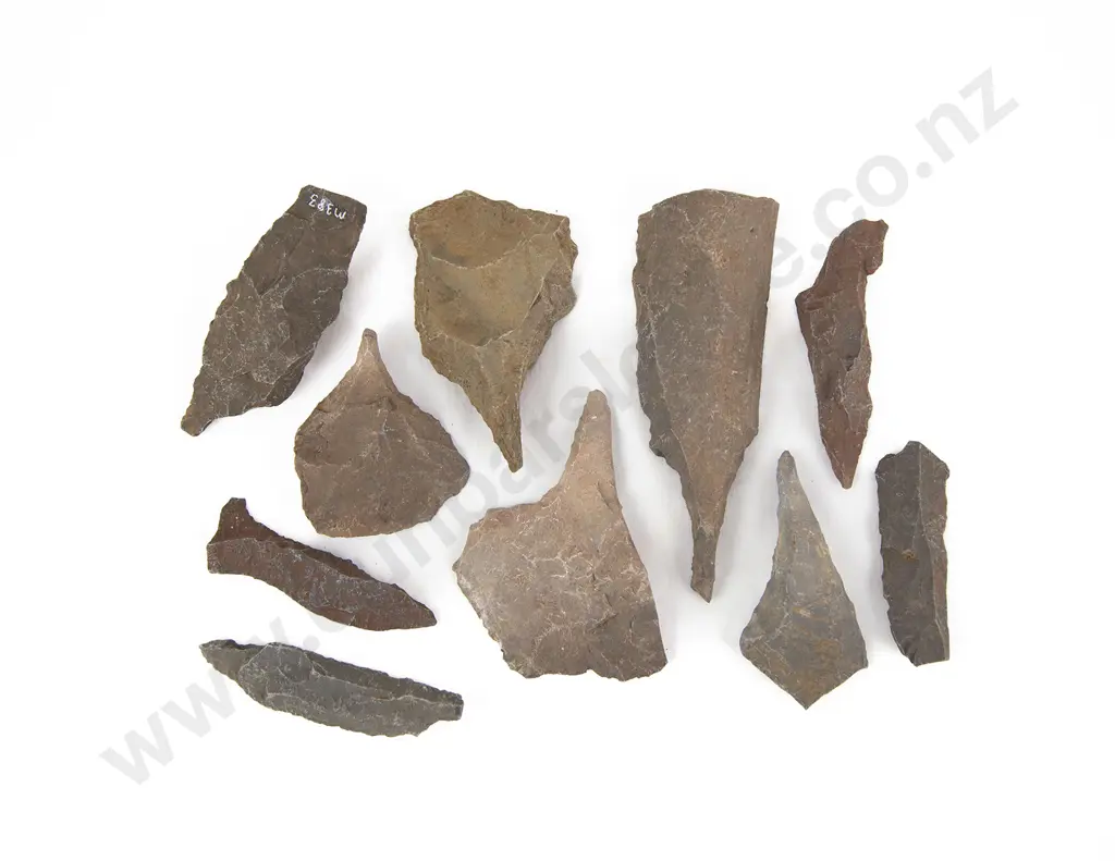 Ten Awls From The Pitcairn Islands Image 1++