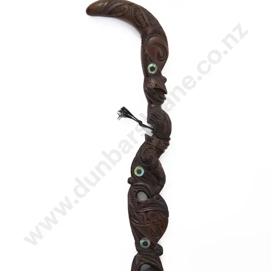 An Early 20th Century Tokotoko Carved In The Manner Of Jacob Heberley (1849 - 1906)