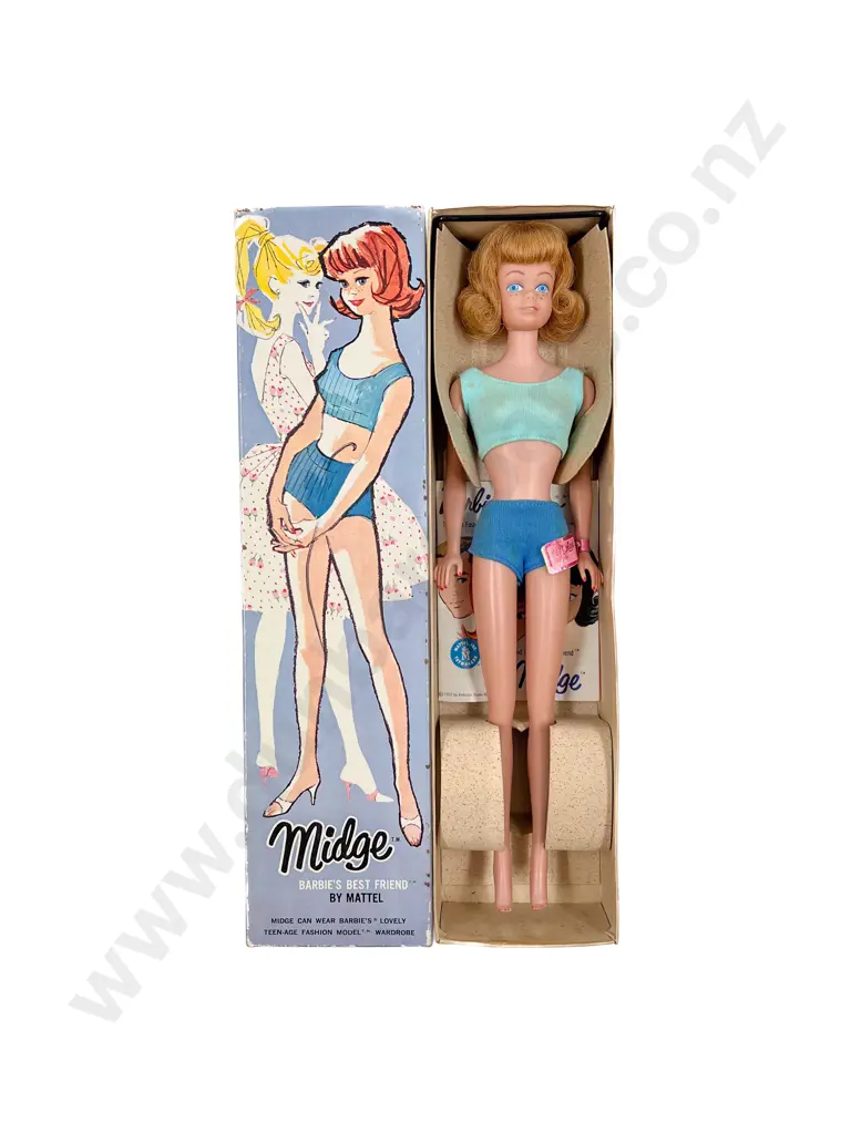 Mattel C1962 Boxed Barbie's Best Friend Blonde Midge Image 1++