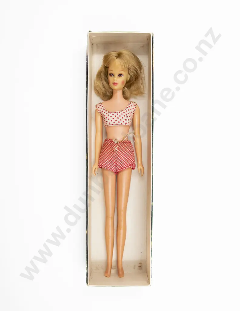 Mattel C1965 Boxed Blonde Francie Barbies Mod'ern Cousin Image 1++