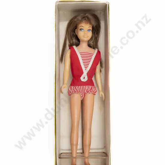 Mattel C1963 Boxed Brunette Skipper Barbies Little Sister