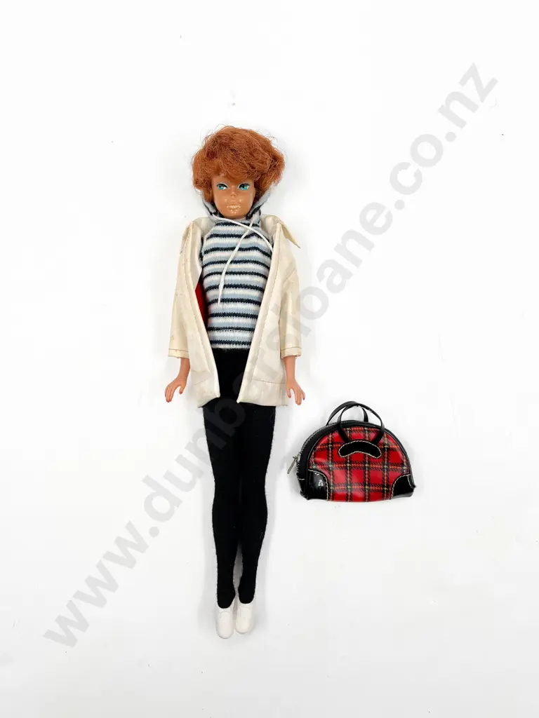Mattel 1963 Titian Bubble Cut Barbie Image 1++