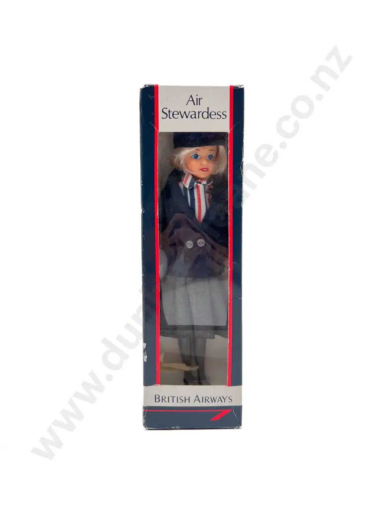 Rexard Original Boxed British Airways Air Stewardess Doll Image 1++
