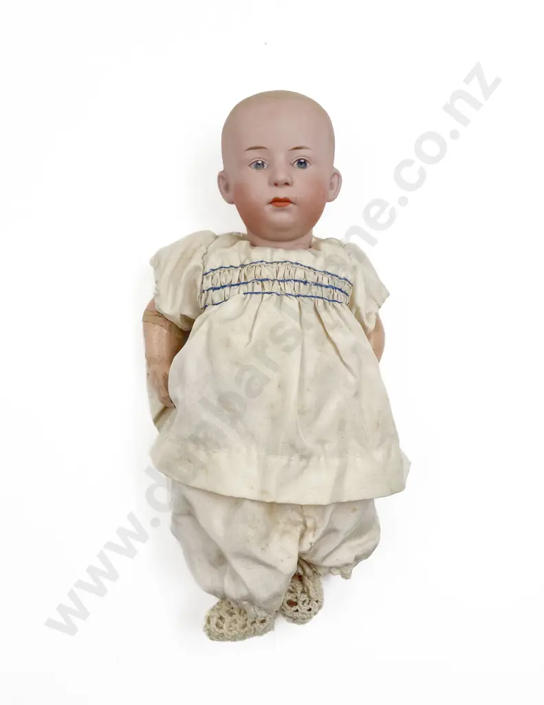 'Joseph' Heubach Bisque Socket Head Character Boy Image 1++