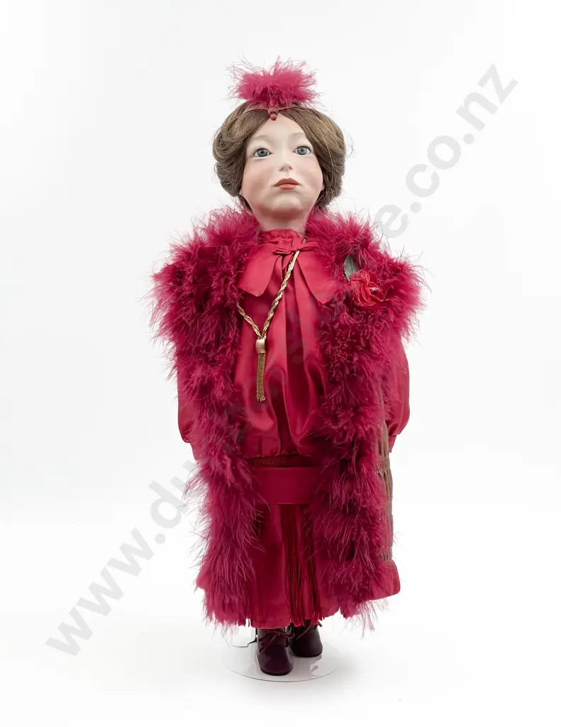 1984 Original Made Joan Morrell Character New Bisque Doll Image 1++