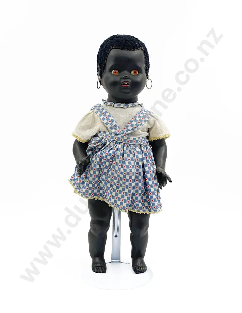 Palitoy Made in England Black Hard Plastic Walkie Doll Image 1++