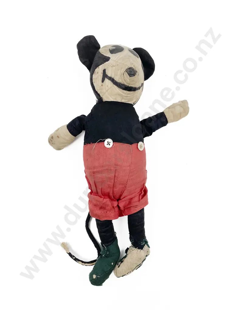 C1933 Hand Made All Cloth Mickey Mouse Image 1++