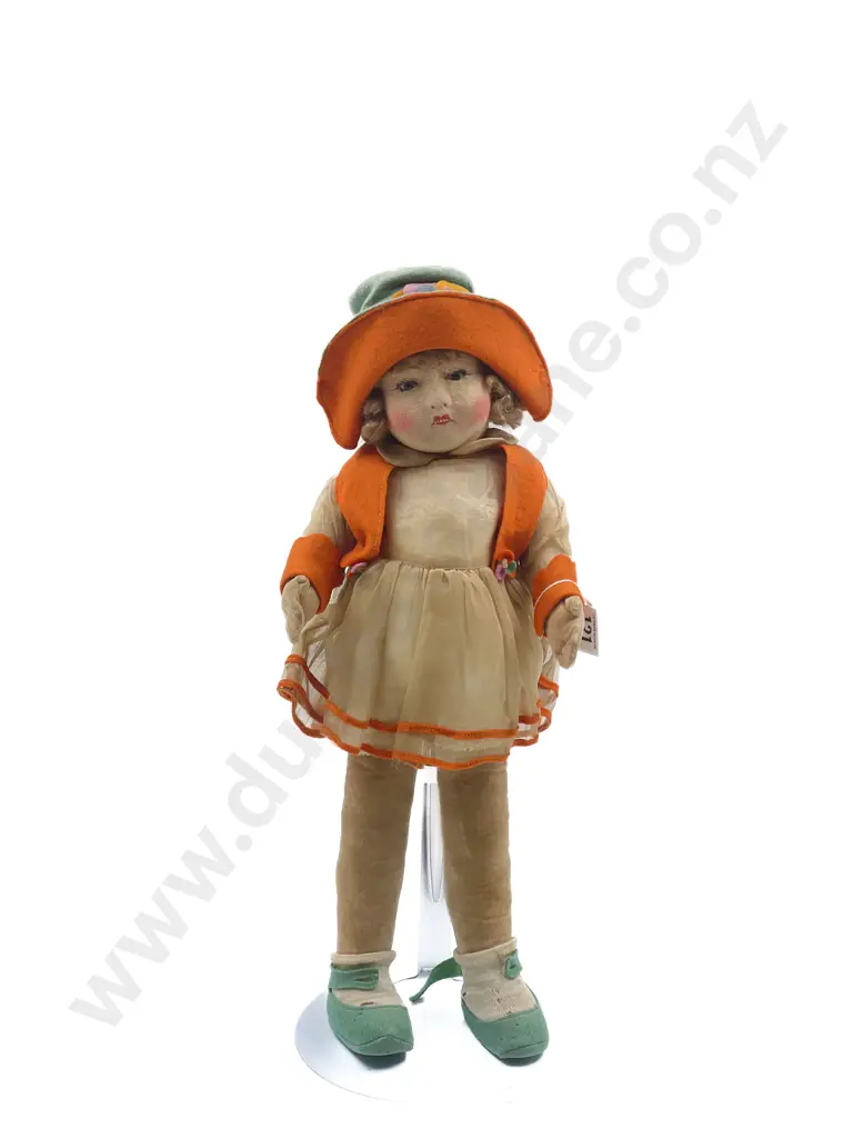 Chad Valley All Velvet and Plush Doll Image 1++