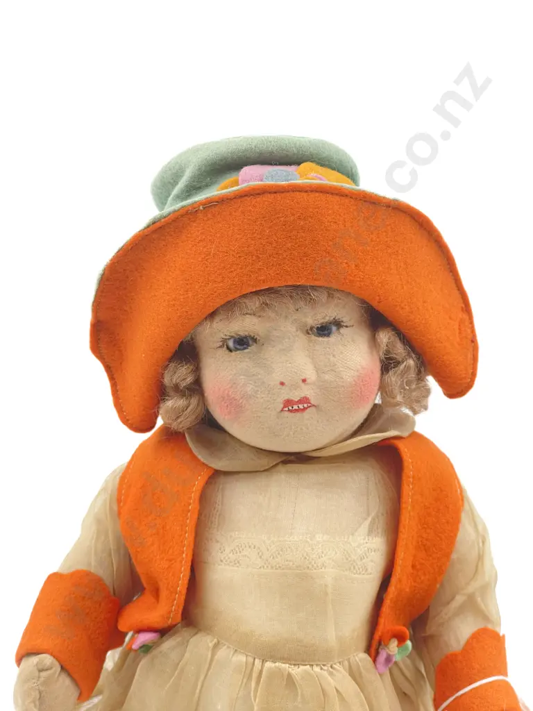 Chad Valley All Velvet and Plush Doll Image 1++