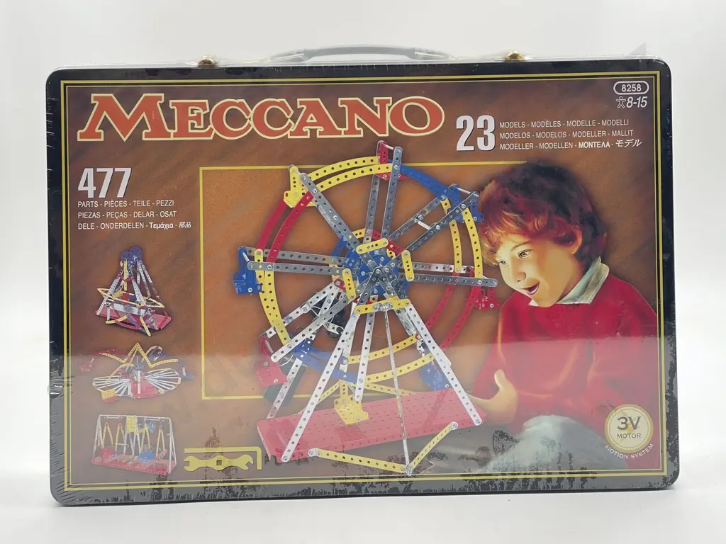 Meccano As New 8258 23-Model Motorised Set Image 1++