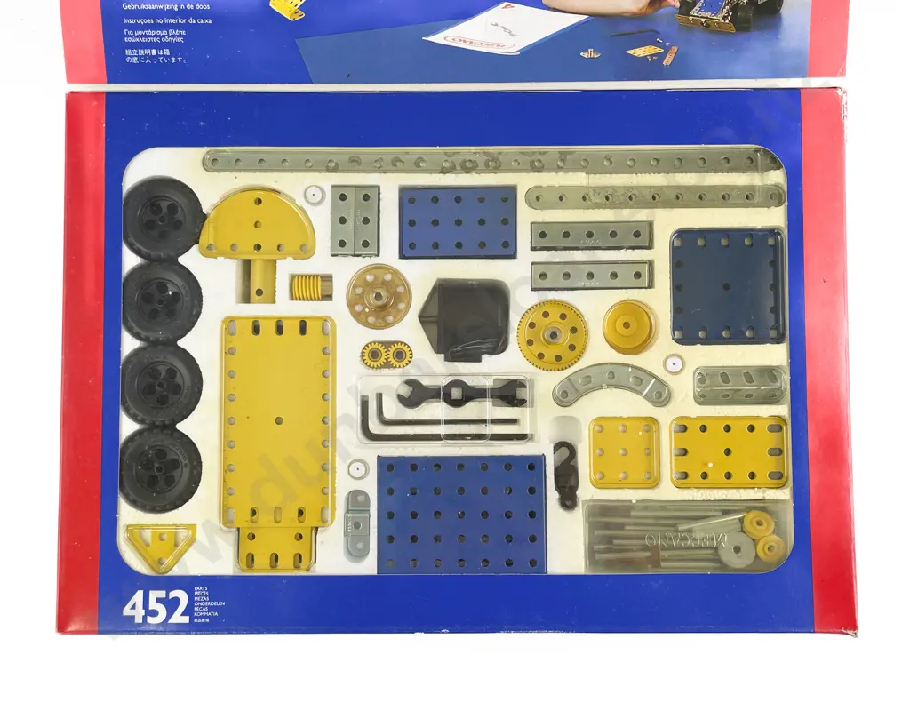 Meccano As New #4 51 Models with Motor Image 1++