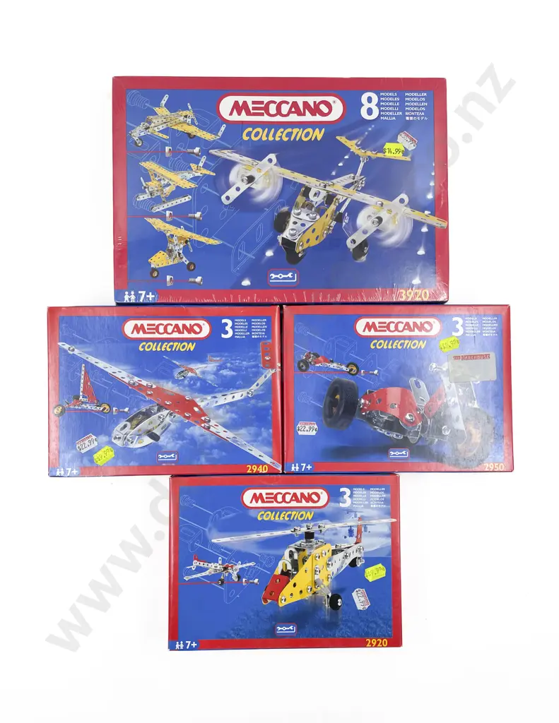 Meccano Boxed As New Four Collection Series Models Image 1++