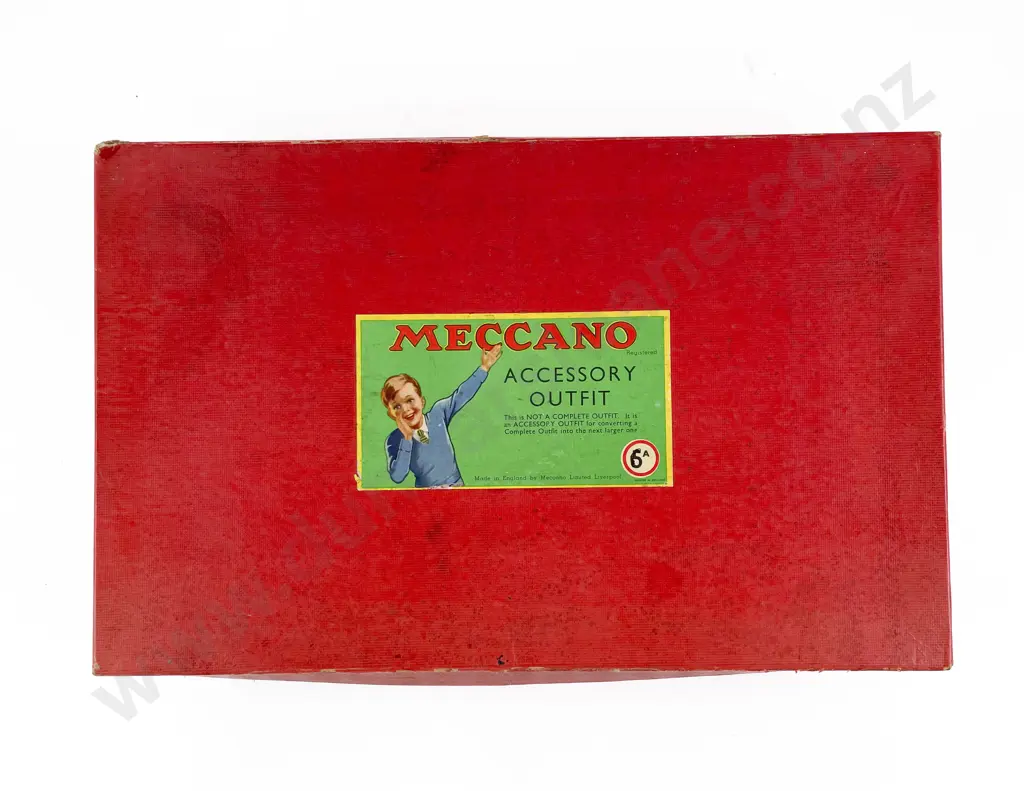 Vintage Meccano Near Complete #6A Set Image 1++