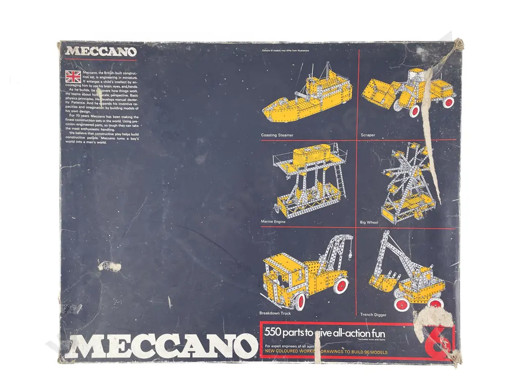 Meccano Boxed Near Complete Outfit No6 Image 1++