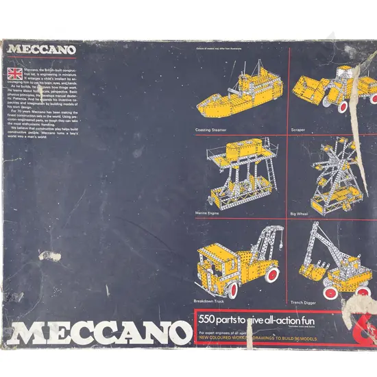 Meccano Boxed Near Complete Outfit No6