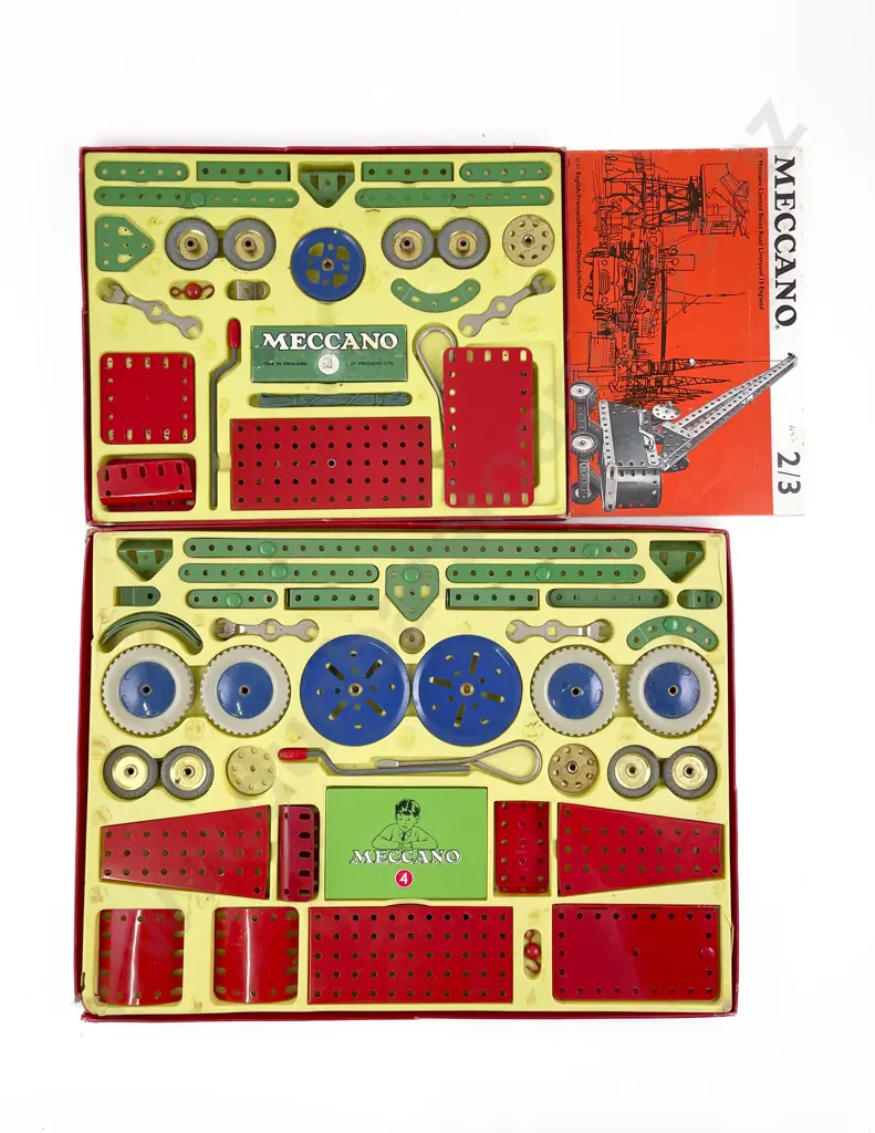 Meccano Boxed Outfits M2 and No4 Image 1++