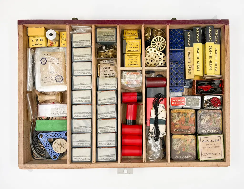Meccano Retail Counter Top Six Drawer Cabinet Image 1++