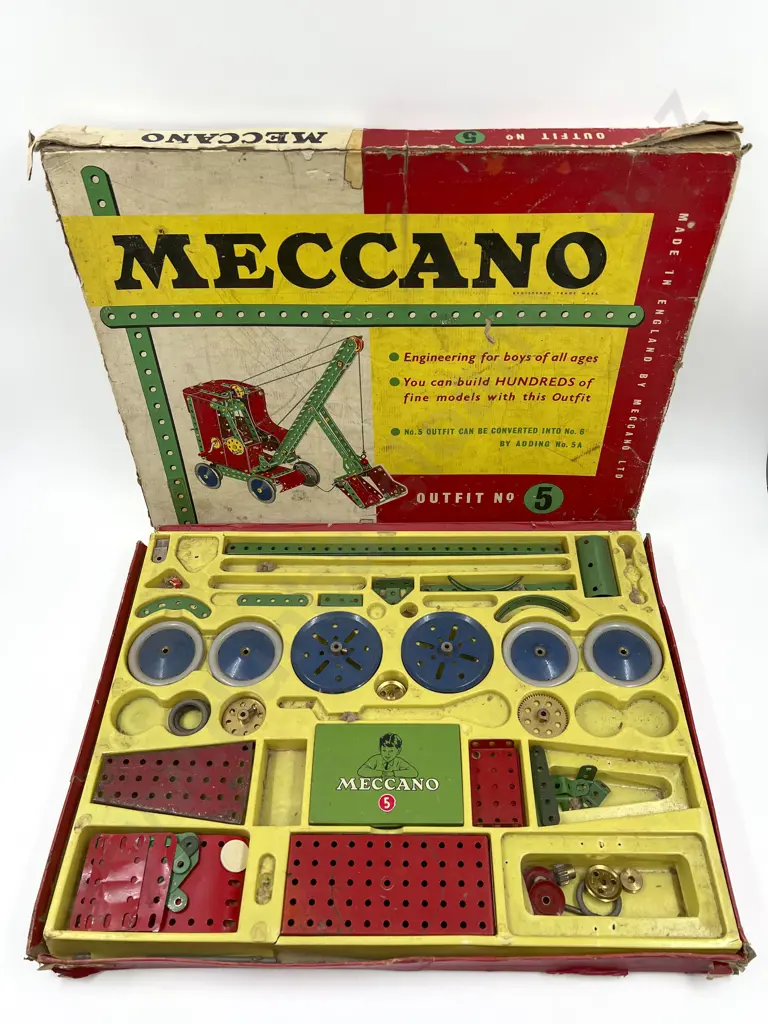 Part Boxed Meccano Outfit No5 Image 1++