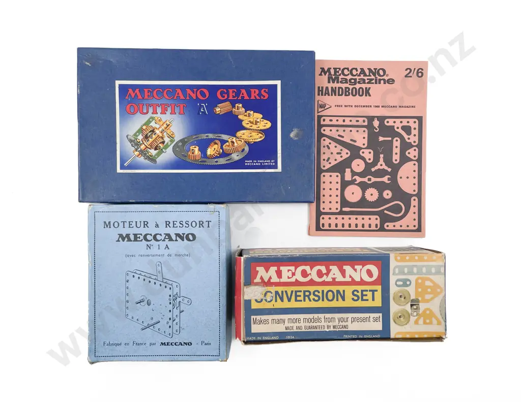 Meccano Boxed Gears Outfit A Image 1++