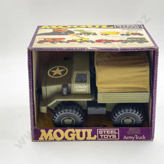 Boxed Meccano Product Mogul Steel Toys Army Truck