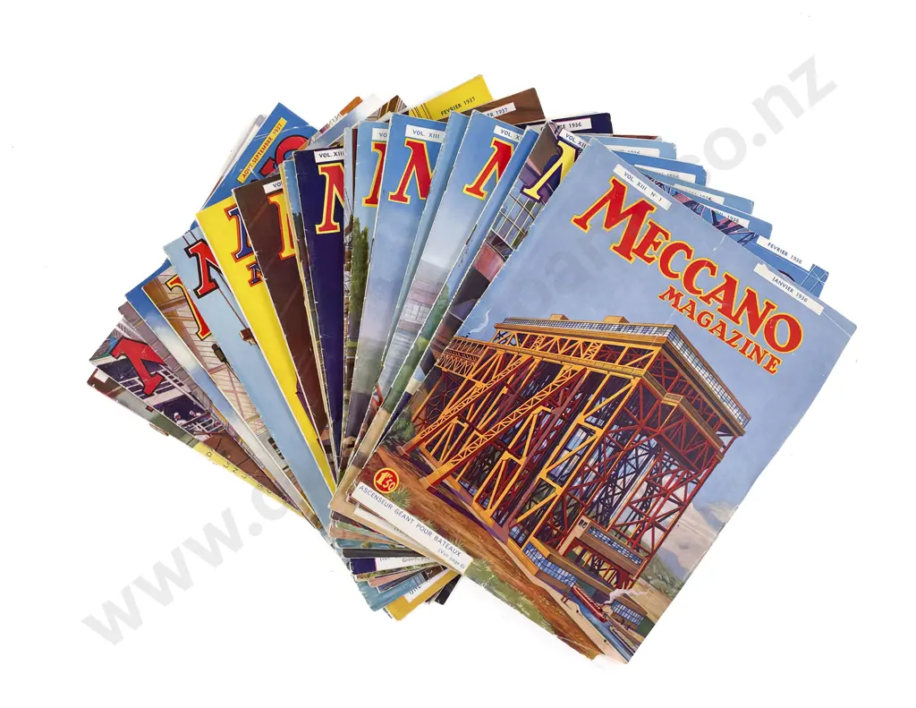 French Meccano Magazines Image 1++