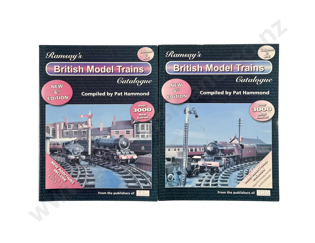 Ramsay's British Model Trains Catalogue Vol 1 A-G and Vol 2 H - Z Image 1++