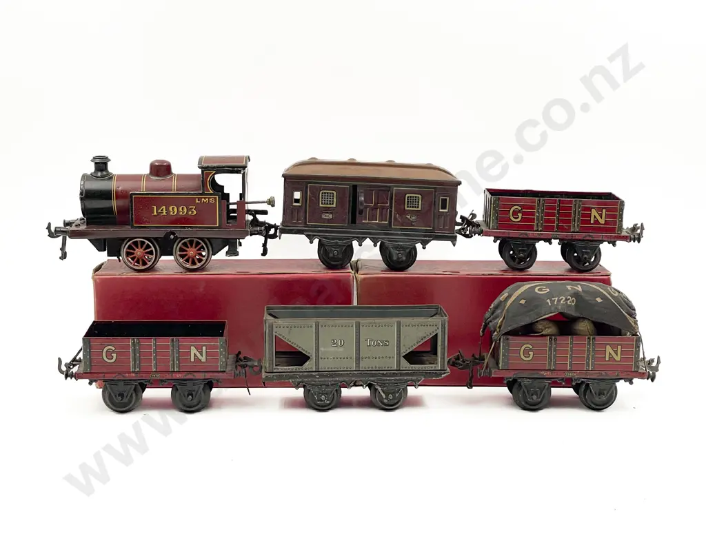 Bing O Gauge Clockwork Locomotive Image 1++