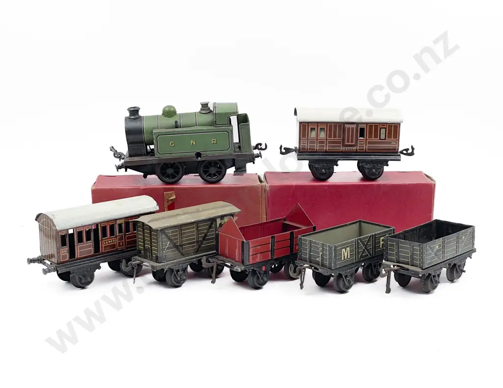 Unmarked O Gauge Clockwork Locomotive Image 1++