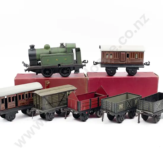 Unmarked O Gauge Clockwork Locomotive