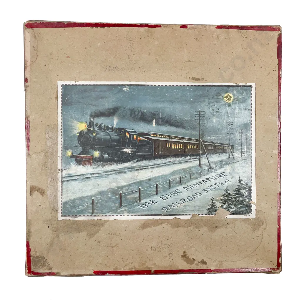 Boxed Bing O Gauge The Bing Miniature Railroad System Image 1++